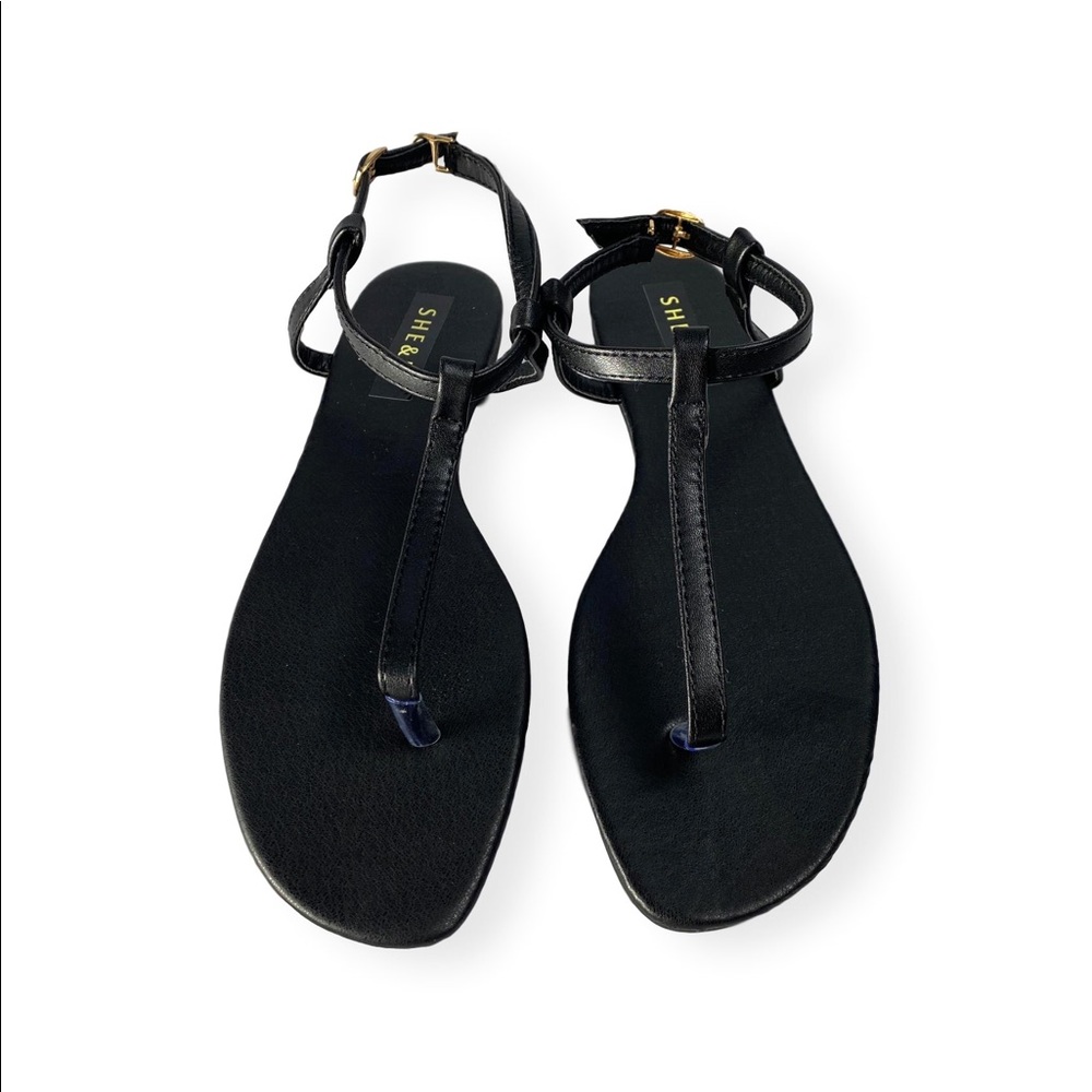 Black sandals